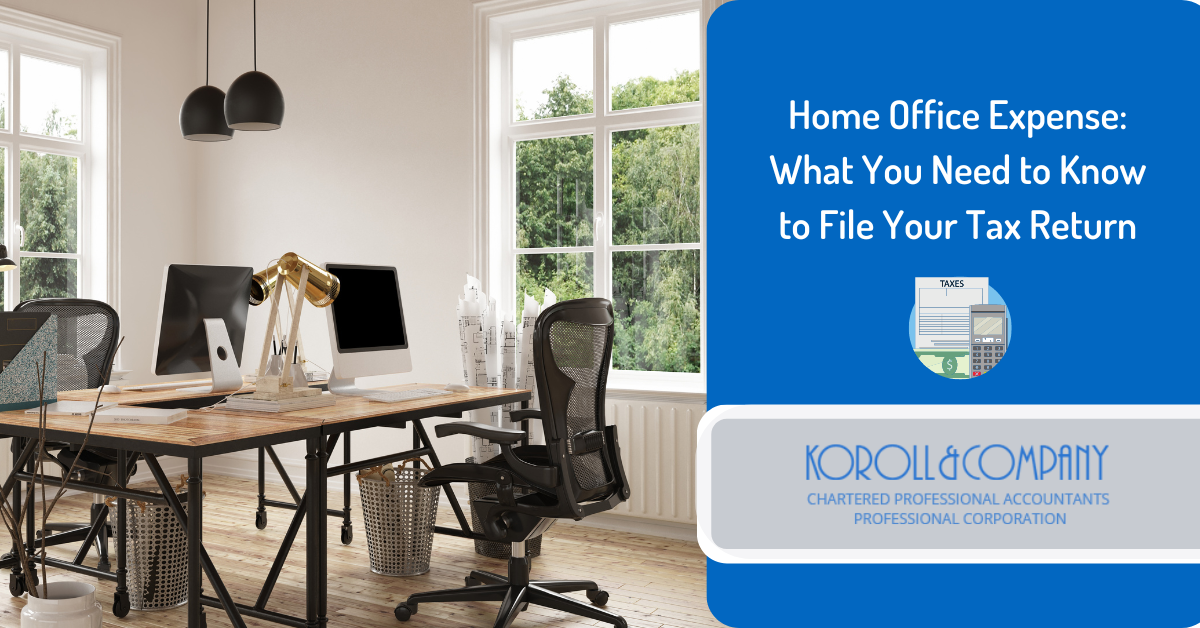 Home Office Expense What You Need to Know to File Your Tax Return